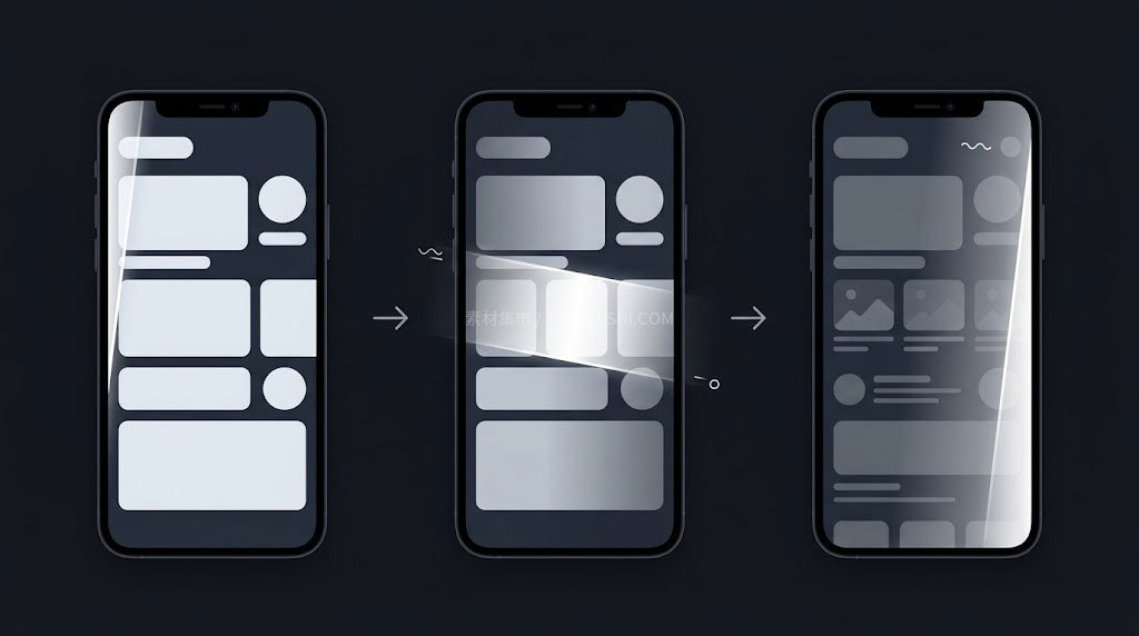 大厂级APP UI交互动效设计AI指令